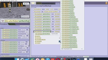 Alice 3 - Building a Program