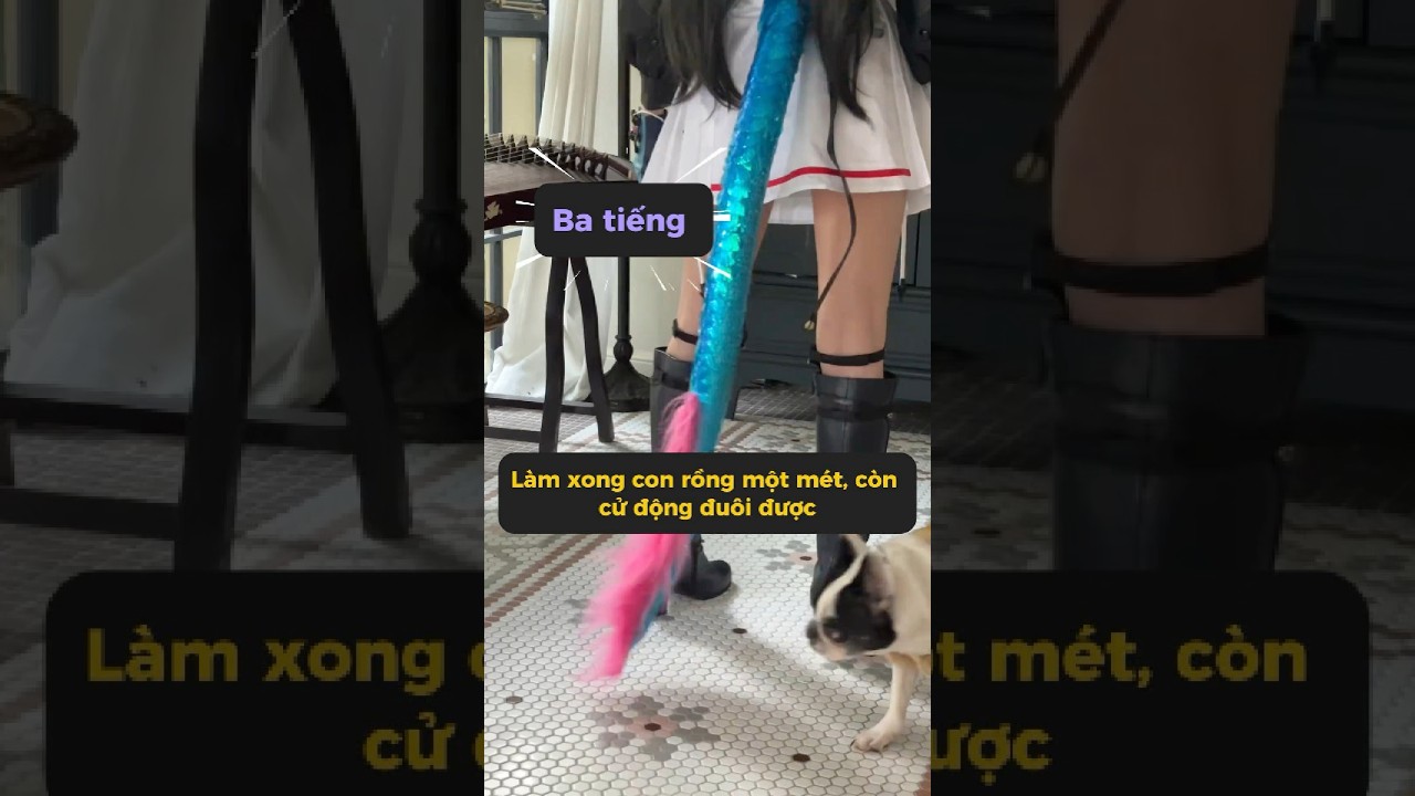 Vậy công sức tôi tự nặn khung xương trước đây chẳng phải uổng sao… #meowcosplay #shorts
