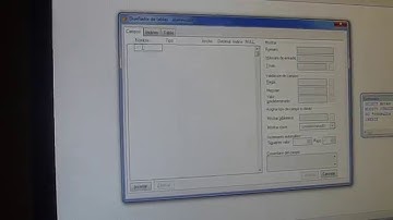 VISUAL FOX PRO - como deseñar tablas