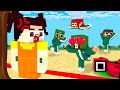 Monster School : Squid Game Parody Baby Zombie - Sad Story - Minecraft Animation