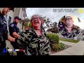 Extremely Entitled Neighbor Completely Loses It During Arrest