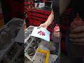 Cleaning engine bores with automatic transmission fluid to help rings seal!
