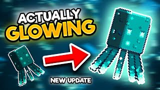 Is Mojang Making A Glow Squid Update?