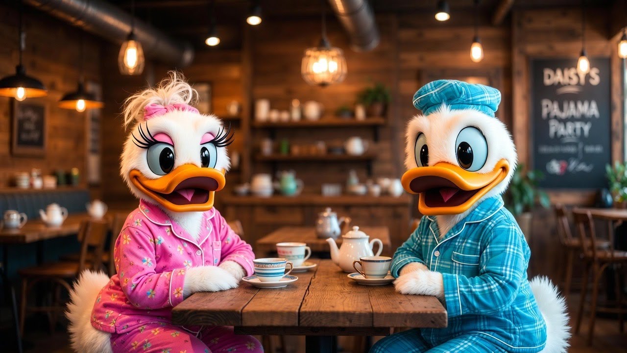 Daisy Duck Pajama Party at Storyteller Restaurant