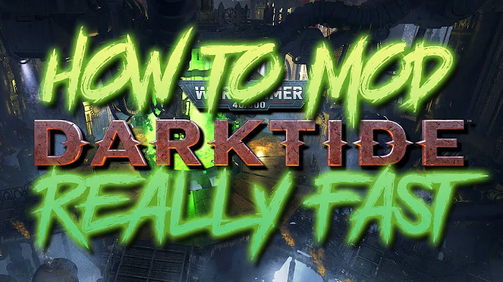 Install Mods for Darktide in Less Than 10 Minutes - Darktide Modding Tutorial