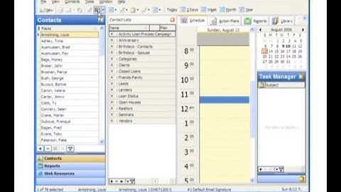 4-1 Contact List Manager Section Overview