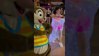 It’s a Disney Dance Party with Chip ‘n Dale in Walt Disney World #Shorts #ShortsFeed