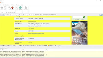 How to scrape company details from fmm.org website