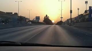 شروق الشمس فى مدينة الرياض وأجمل 20 ثانية
