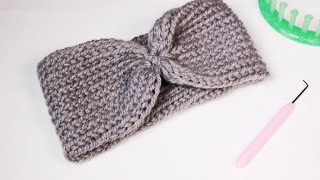 How to Loom Knit a Headband (Super Easy for Beginners)  DIY Tutorial