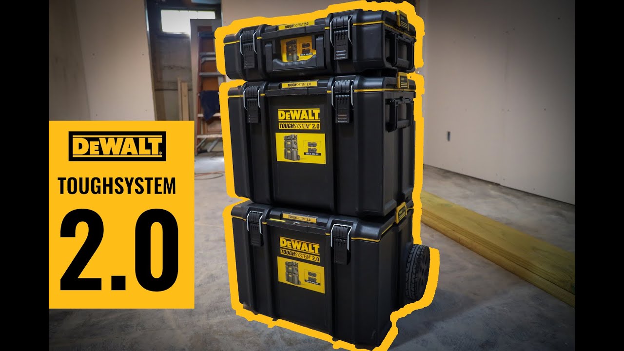 DeWalt ToughSystem 2.0 Storage - Everything You Need to Know - PTR