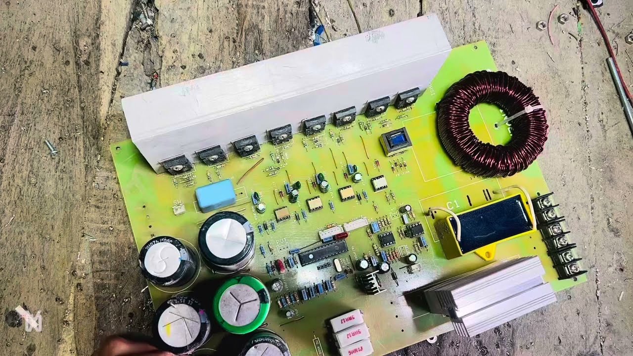 Repairing 👨🏻‍🔧 Solar inverter 75T60 igbt