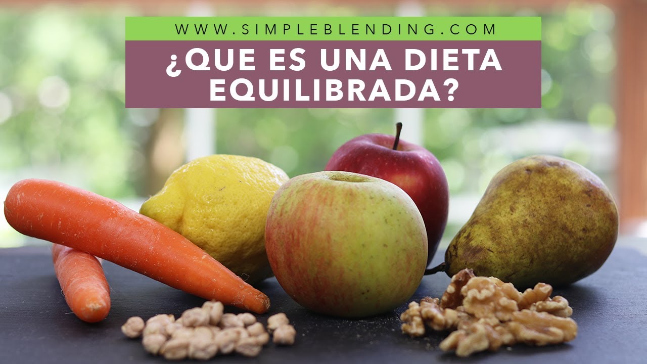 Como hacer una dieta equilibrada