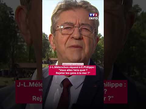 Miniature de la vidéo : Immigration à Mayotte : Jean-Luc Mélenchon répond à Edouard Philippe｜TF1 INFO