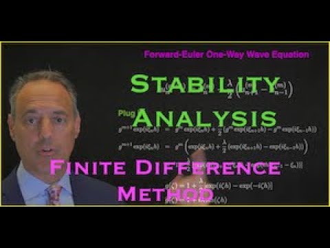 Chapter 10.3 - Time and Space Stepping Schemes: Stability Analysis