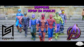 : [KPOP IN PUBLIC CHALLENGE ONETAKE]SuperM  JoppingDance Cover By Namja Project (AVENGERSVERSION)