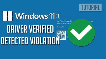 DRIVER VERIFIER DETECTED VIOLATION Blue Screen (BSOD) Error On Windows 11/10 PC FIX