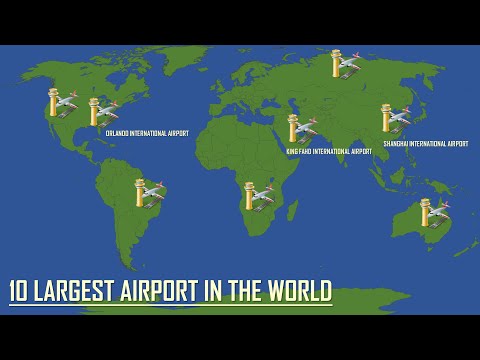 Top 10 Largest Airports In The World 2023