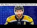 Why Were 13 Centers Drafted Before Patrice Bergeron? Where Are They Now? (Boston Bruins Draft Talk)