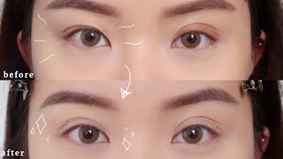 HOW I FIX MY UNEVEN EYELIDS NATURALLY 👀✨
