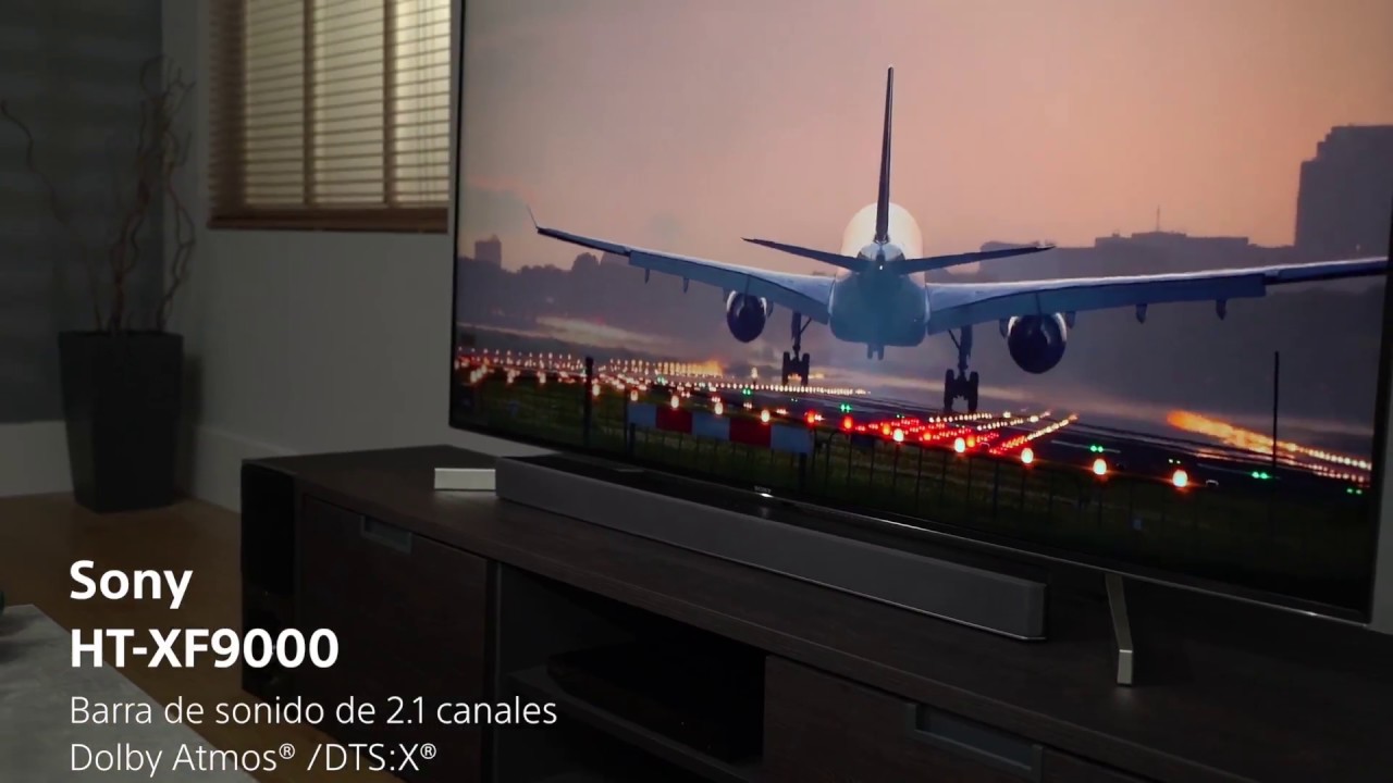 Barra de sonido de 2.1 canales con Dolby Atmos y Bluetooth