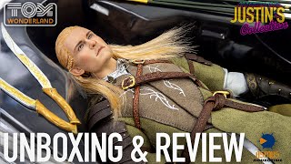 Legolas Lord of the Rings Battle of Helms Deep Asmus 1/6 Scale Figure Unboxing & Review