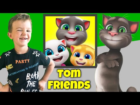 My Talking Tom Friends game for kids