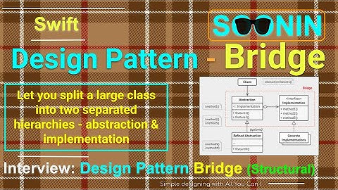 Interview, Swift : Theory and Implementation, Design Pattern - Bridge (Structural)