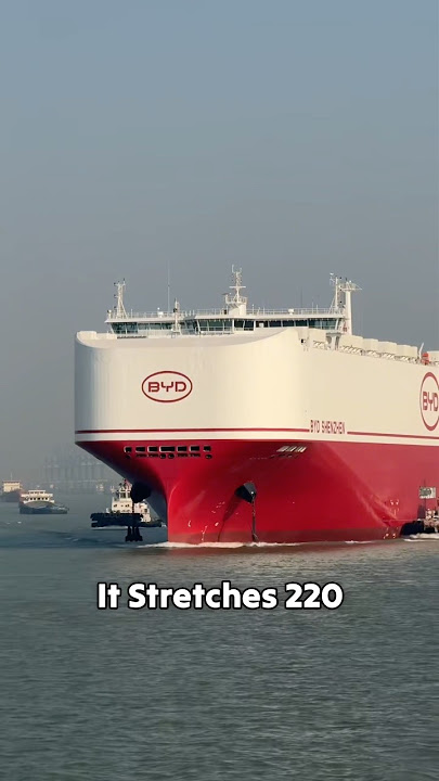 The largest RoRo ship in the world.