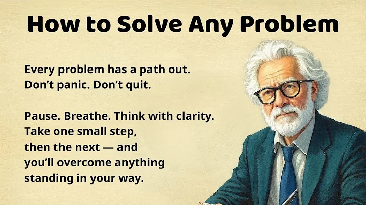 How to Solve Every Life Problem 🔥  Clear Thinking, Strong Mindset, Win Every Time  Graded Reader