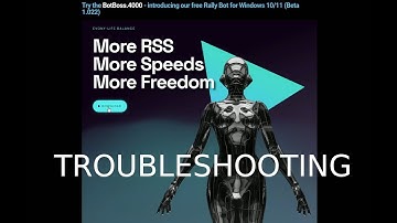 Troubleshooting BotBoss 4000 for Evony the King`s Return