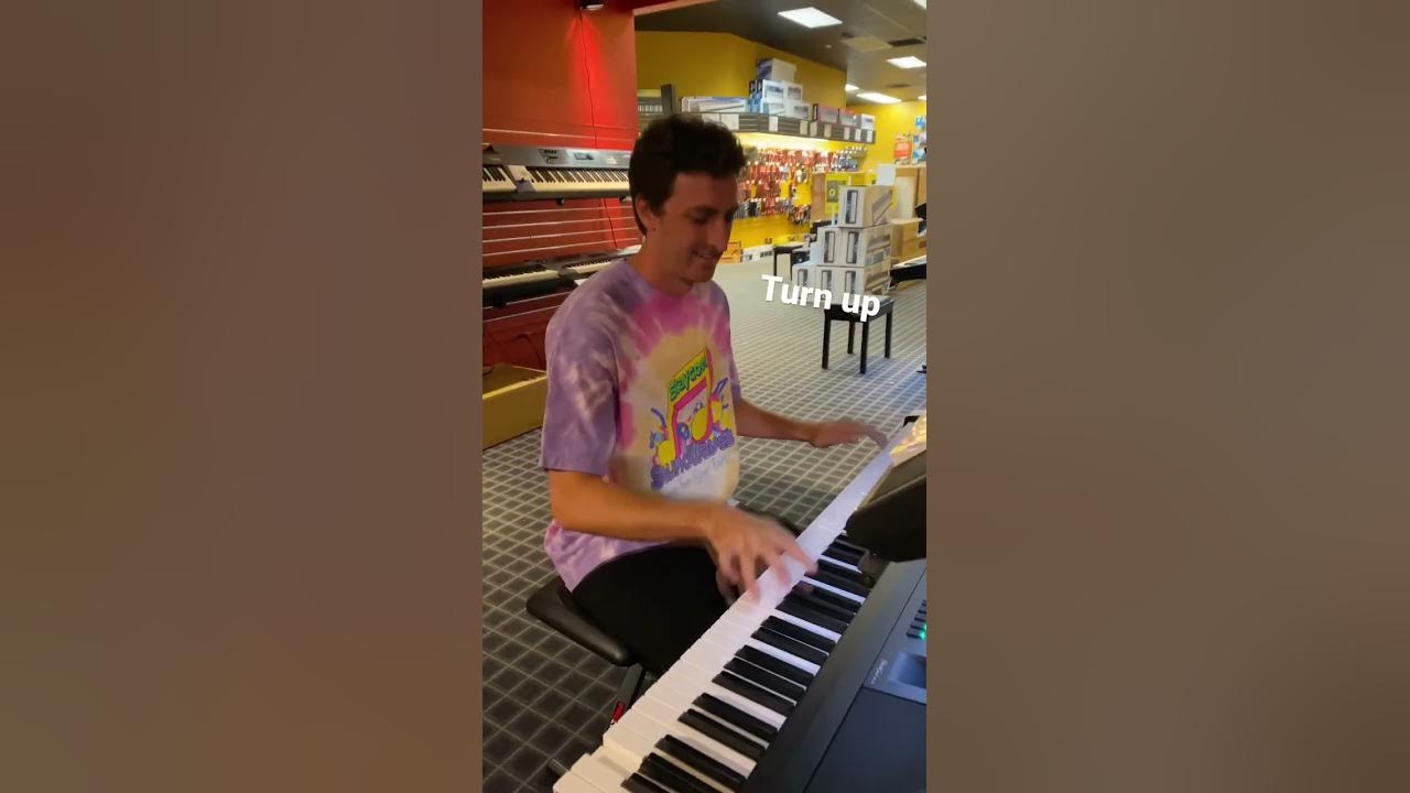 When you hear a hip hop song and want to play it When you hear a hip hop song and want to play it