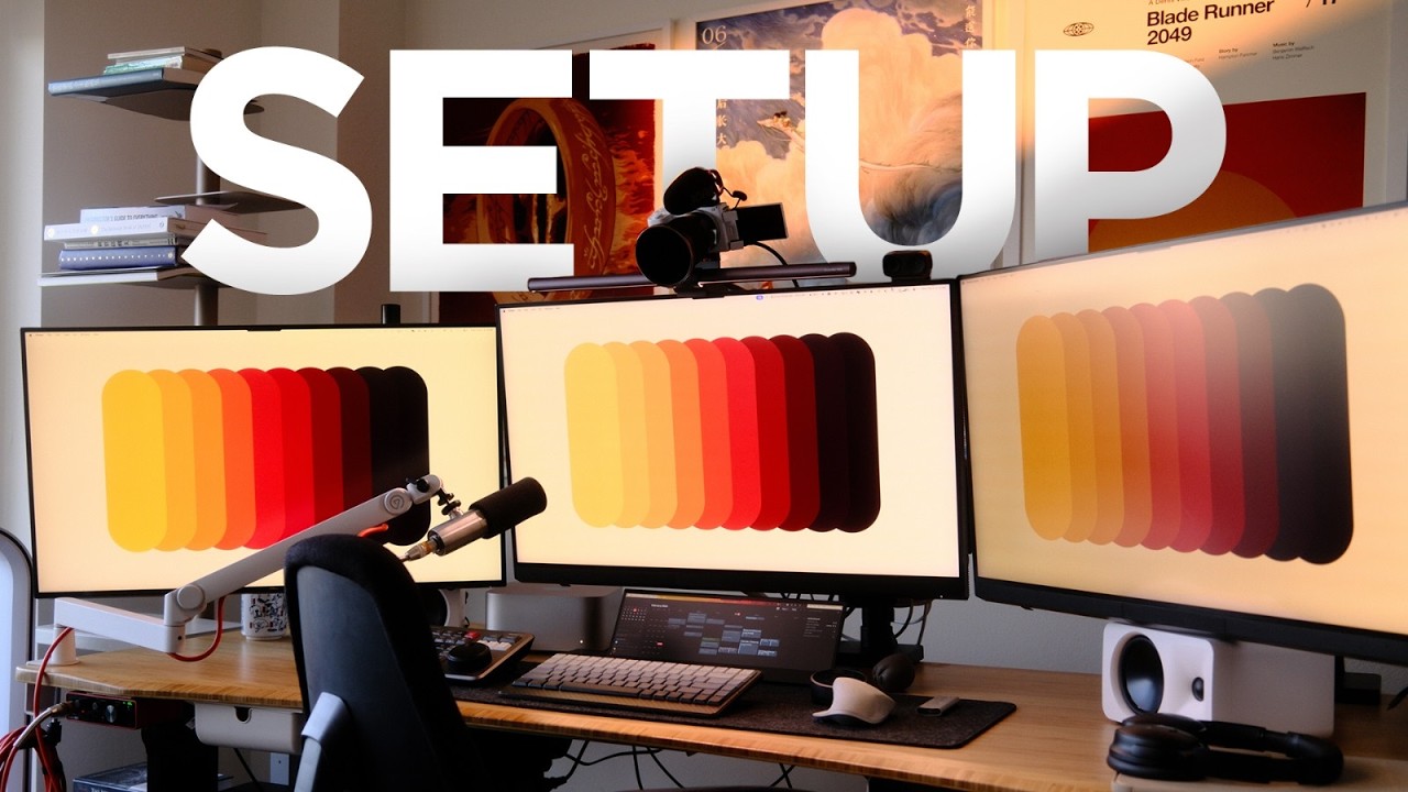 O setup de trabalho que DESTRAVOU minha criatividade