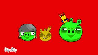 Angry birds King pig meme