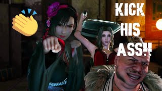 FFVII fans react to Don Corneo   Tifa & Aerith kicking ass TOGETHER! - Final Fantasy 7 Remake