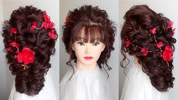 Tóc cô dâu đẹp P15 - tóc bới, tóc tết, tóc xõa, tóc dợn sóng, tóc lệch vai...