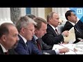 Путин на Совете по культуре в Кремле