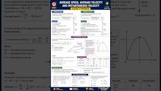 AVERAGE SPEED, AVERAGE VELOCITY AND INSTANTANEOUS VELOCITY class 11 physics#neet #iitjee #cbseboard