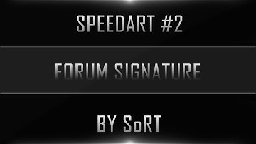 SPEED ART #2 | MehrPvM Forum Signature | By SoRT