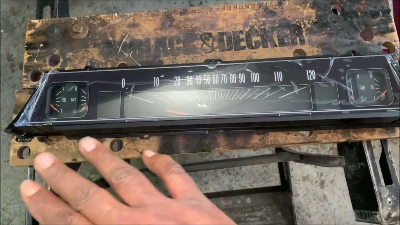 Dakota Digital RTX Dash Cluster. 66/67 Chevelles Finally Get An RPM