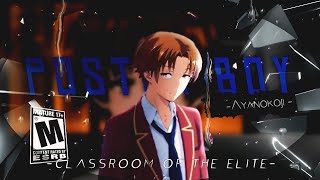 Ayanokoji Kiyotaka The Mastermind Poster Boy Amvedit 2K