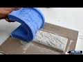 Wall brick mold making from rubber