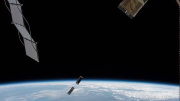 Two CubeSats Deployed from the International Space Station