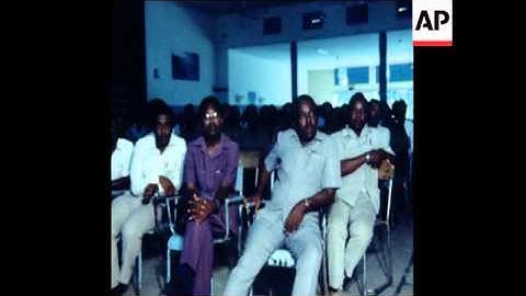 SYND 31 3 79 PRESIDENT NYERERE SPEAKING AT PRESS CONFERENCE IN DAR ES SALAAM ON UGANDA