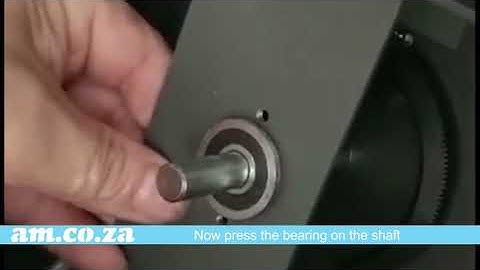 #SortIT, How to Install Y Feeding Axis Supporting Bracket with Mounting Gear for FastCOLOUR Lite Pri