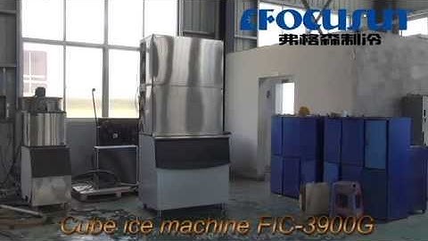 Cube Ice Maker - Daily capacity of 1800kg