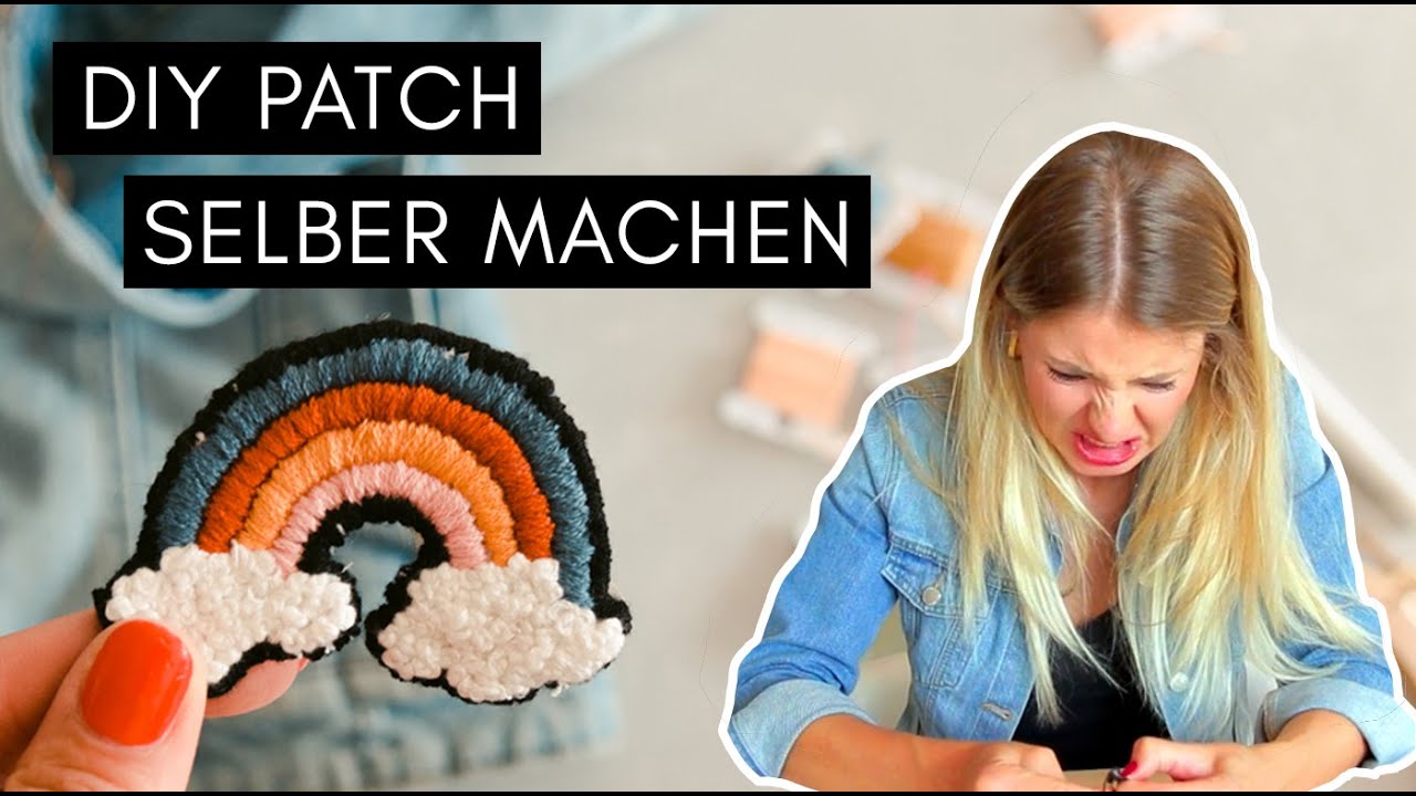 ▷ Klett Patches selber nähen – so einfach geht's!