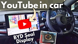 Carlinkit Android TBox running on BYD Seal 15” infotainment display