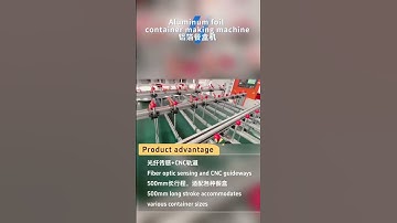 Aluminu foil  container -making Stacker in Action: Versatile, Efficient, and Worry-Free!