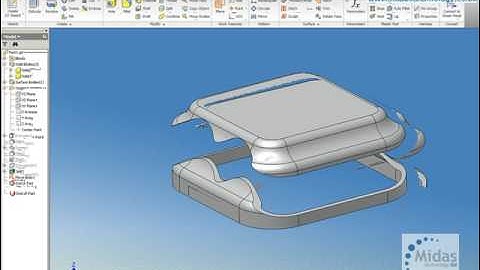 Midas Technology - Autodesk Inventor Suite 2010 - Split Tool
